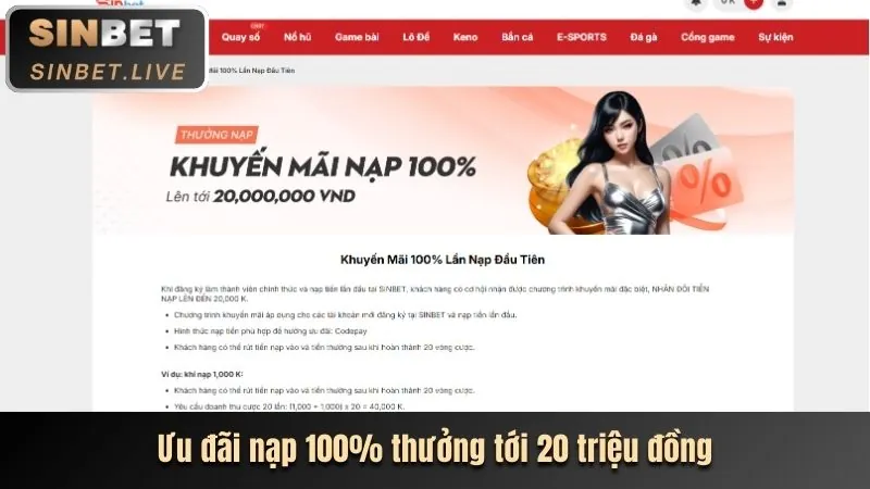 Hoàn Trả Thể Thao lk855